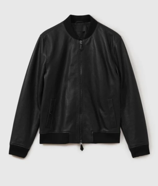 Black Lambskin Leather Jacket