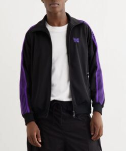 Jeff Goldblum KAOS Zeus Black Velour Track Jacket