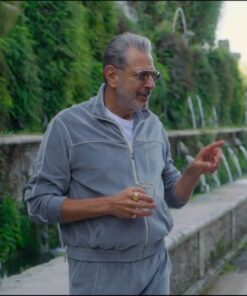 Jeff Goldblum KAOS Zeus Grey Tracksuit