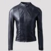 Women Black Leather Jacket