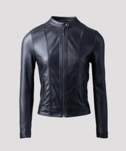 Women Black Leather Jacket