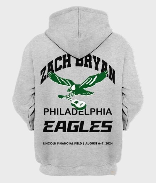 Zach Bryan Philly Eagles Hoodie