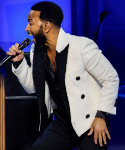 Democratic National Convention John Legend White Blazer