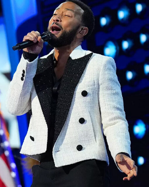 Democratic National Convention John Legend White Blazer - Replica