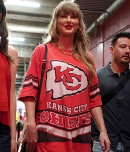 Taylor Swift Kansas City Chiefs Vintage Red T-Shirt