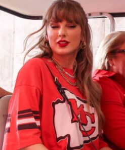 Taylor Swift Kansas City Chiefs Vintage Red T-Shirt - Replica