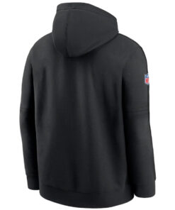 Atlanta Falcons Crucial Catch Black Hoodie