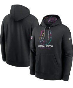 Black Indianapolis Colts Crucial Catch Hoodie