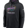 Buffalo Bills 2024 Black Crucial Catch Club Hoodie