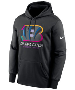 Cincinnati Bengals Crucial Catch Club 2024 Black Hoodie