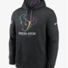 Houston Texans Crucial Catch Black Hoodie