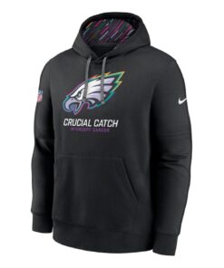 Philadelphia Eagles Crucial Catch Black Hoodie