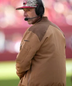 49ers Salute To Service Brown Bomber Jacket