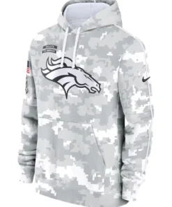 Denver Broncos Camo 2024 Salute To Service Hoodie