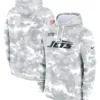 New York Jets Camo Salute To Service Hoodie