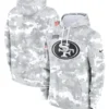 San Francisco 49ers Camo Salute To Service Hoodie