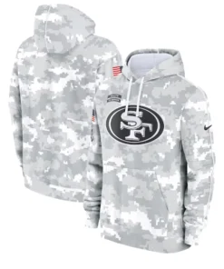 San Francisco 49ers Camo Salute To Service Hoodie