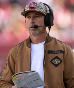 San Francisco 49ers Salute To Service Brown Bomber Jacket