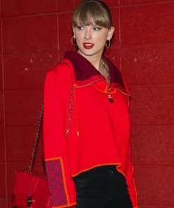 Taylor Swift Red Half Zip Sweater