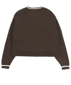 Taylor Swift TTPD V-Neck Cropped Sweater