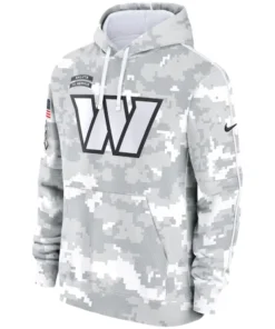 Washington Commanders Camo 2024 Salute To Service Hoodie