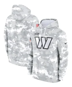 Washington Commanders Camo Salute To Service Hoodie