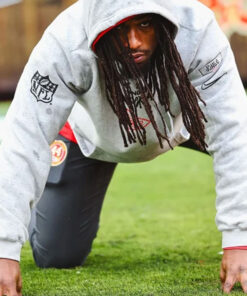 Be A Change Maker Kansas City Chiefs Grey Hoodie