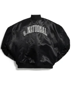 G. National Bomber Black Jacket