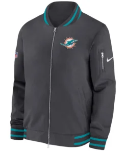 Miami-Dolphins-Sideline-Coach-Jacket